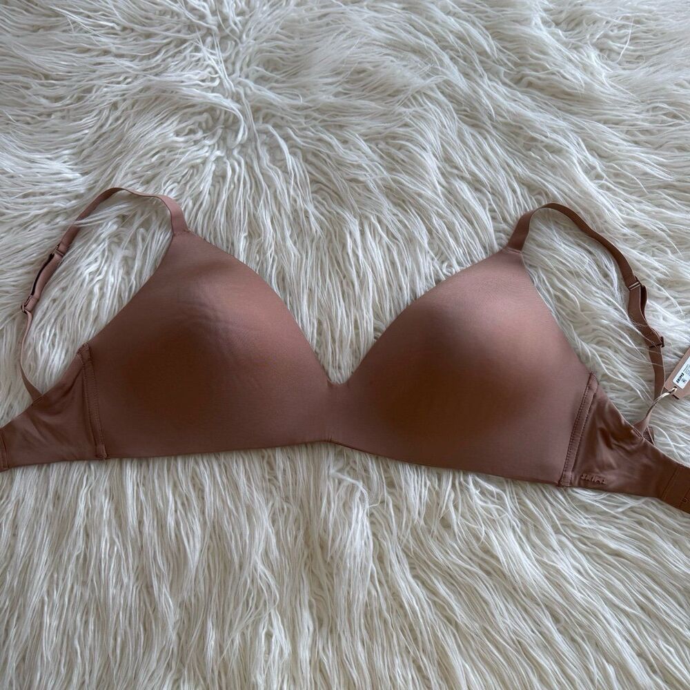 Skims Wireless Lightly Lined Bra Sienna Size 34DDDD